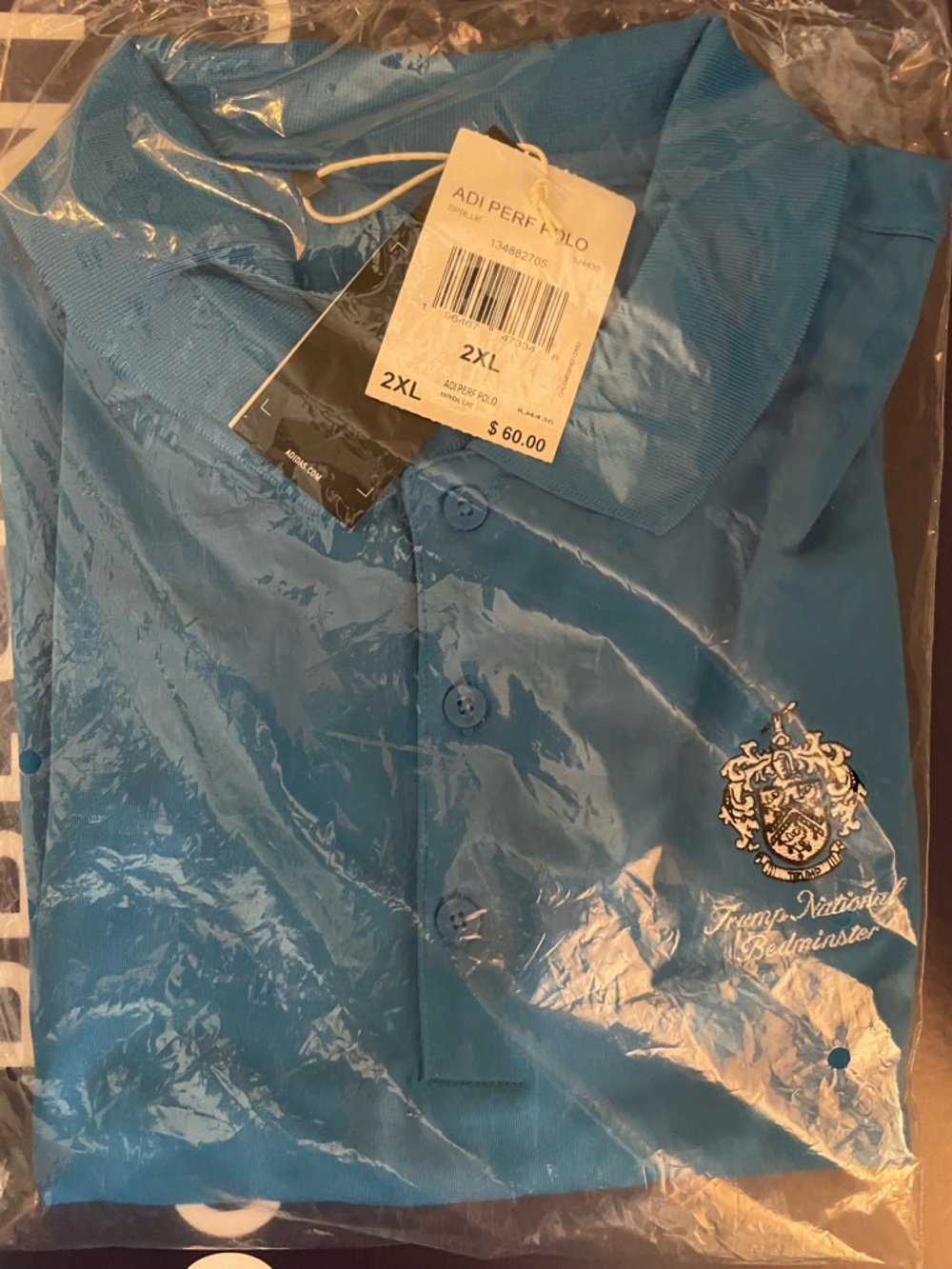 Trump National. Adidas Golf Polo